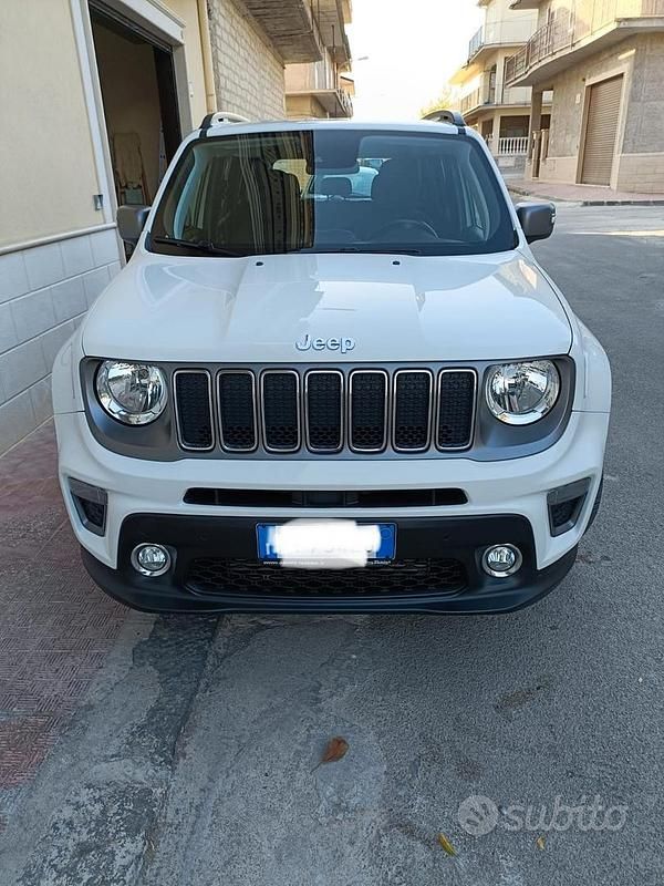 Usata Jeep Renegade 120 CV (88 kW) 2019 Bianco SUV