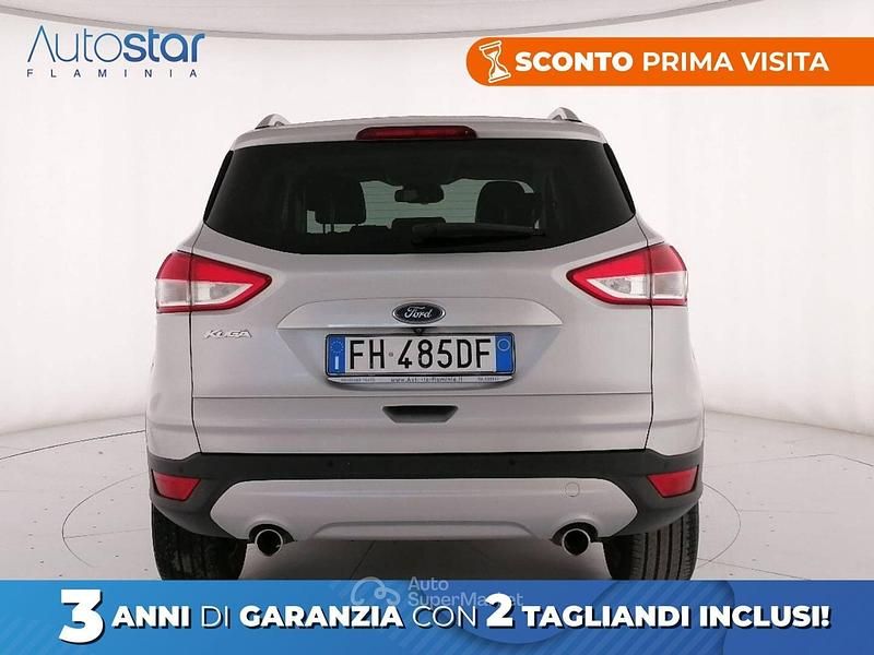 Usata Ford Kuga Titanium 150 CV (110 kW) 2017 Argento SUV