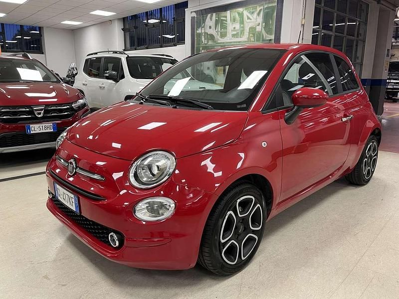 Usata Fiat 500 Club 69 CV (50 kW) 2022 Rosso Utilitaria