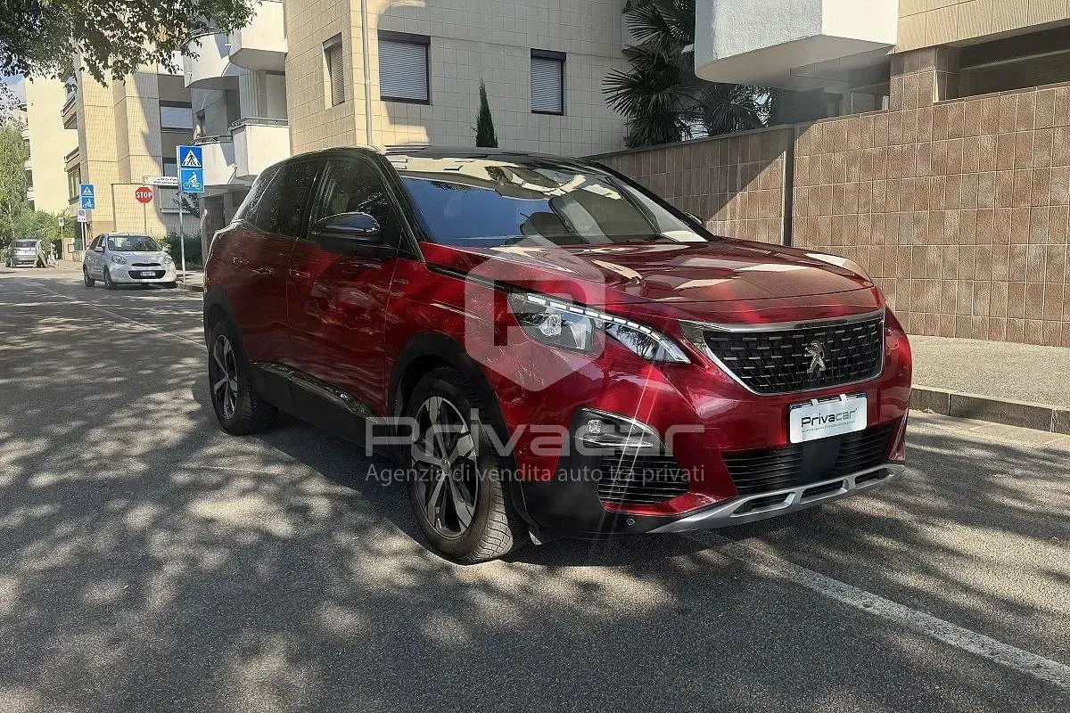 Usata Peugeot 3008 GT-line 164 CV (120 kW) 2018 Rosso SUV