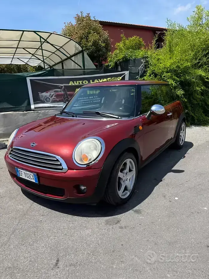 Usata Mini ONE 95 CV (69 kW) 2010 Rosso Utilitaria