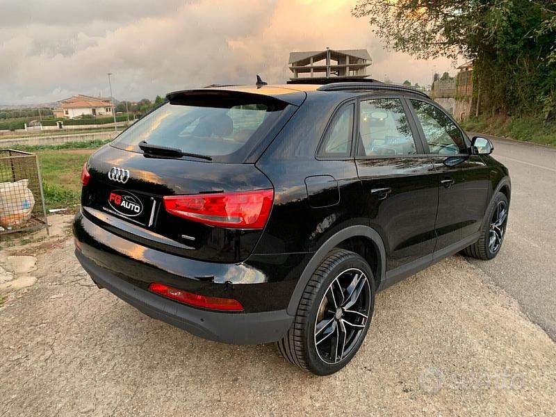 Usata Audi Q3 Advanced 140 CV (102 kW) 2014 Nero SUV