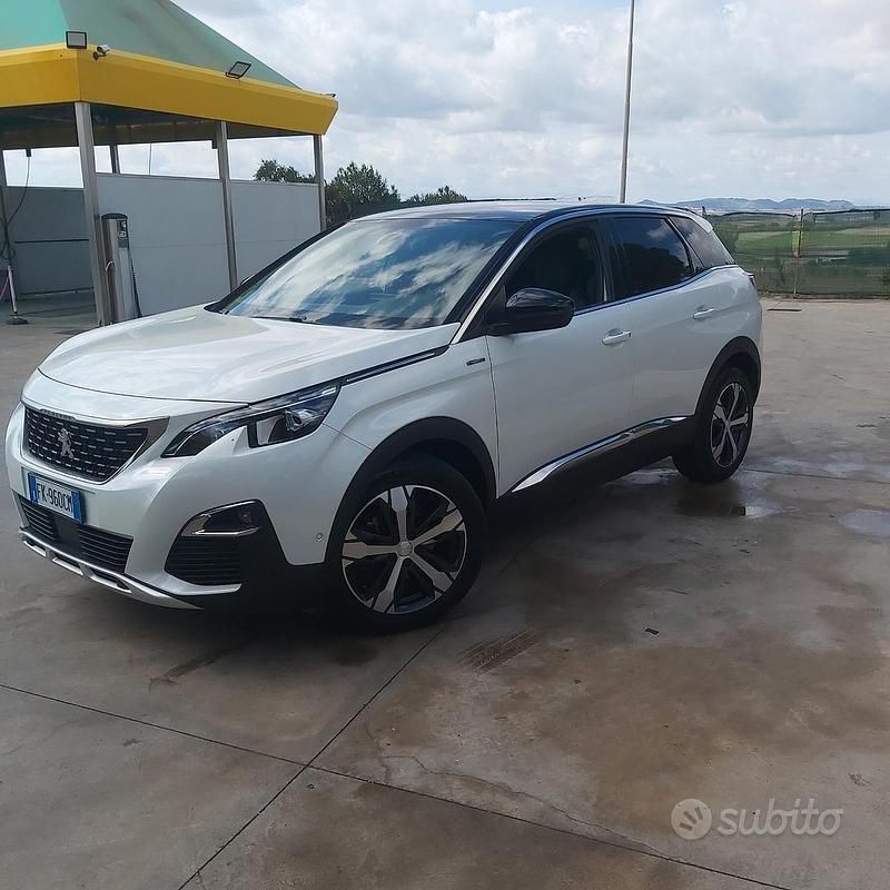 Bianco Usata 2017 Peugeot 3008 GT-line Station wagon | 16.000 € (Buon prezzo) - Immagine 1/4