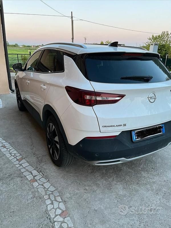 Usata Opel Grandland X Innovation 131 CV (96 kW) 2019 Bianco SUV