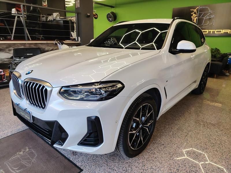 Usata BMW X3 M Sport 190 CV (139 kW) 2022 Bianco SUV