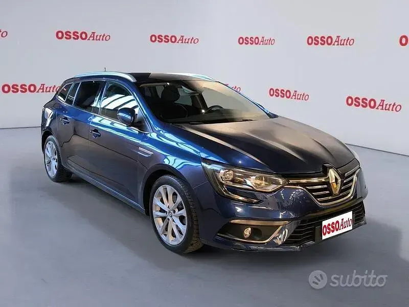 Usata Renault Mégane GrandTour 110 CV (80 kW) 2017 Blu Station wagon