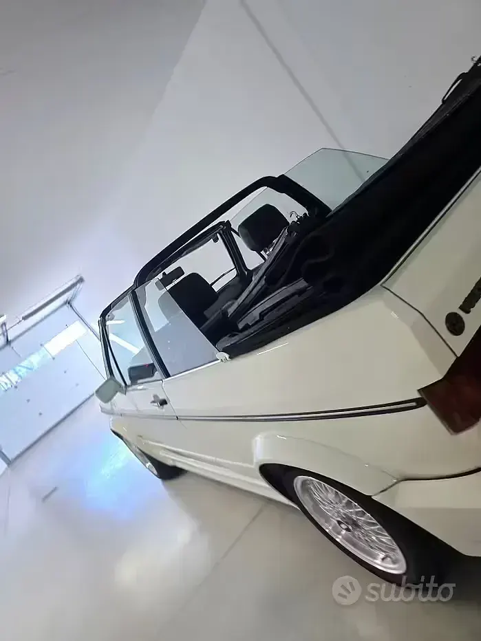 Usata VW Golf Cabriolet Karmann 73 CV (53 kW) 1987 Bianco Cabrio