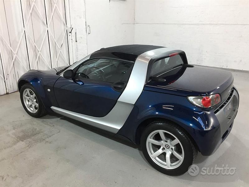 Usata Smart Roadster 82 CV (60 kW) 2004 Blu Cabrio