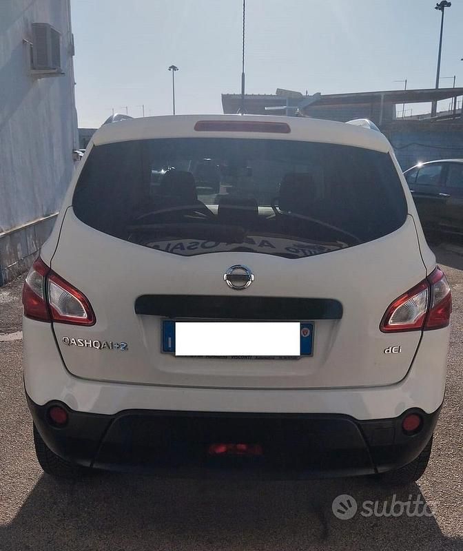 Używany Nissan Qashqai +2 Tekna 110 KM (80 kW) 2013 Biały SUV