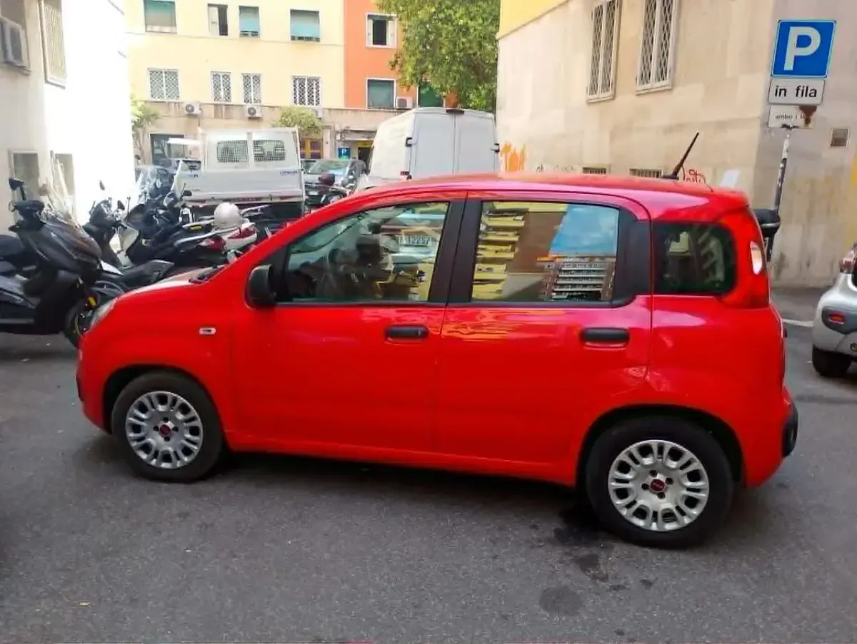 Usata Fiat Panda S 70 CV (51 kW) 2021 Rosso Utilitaria