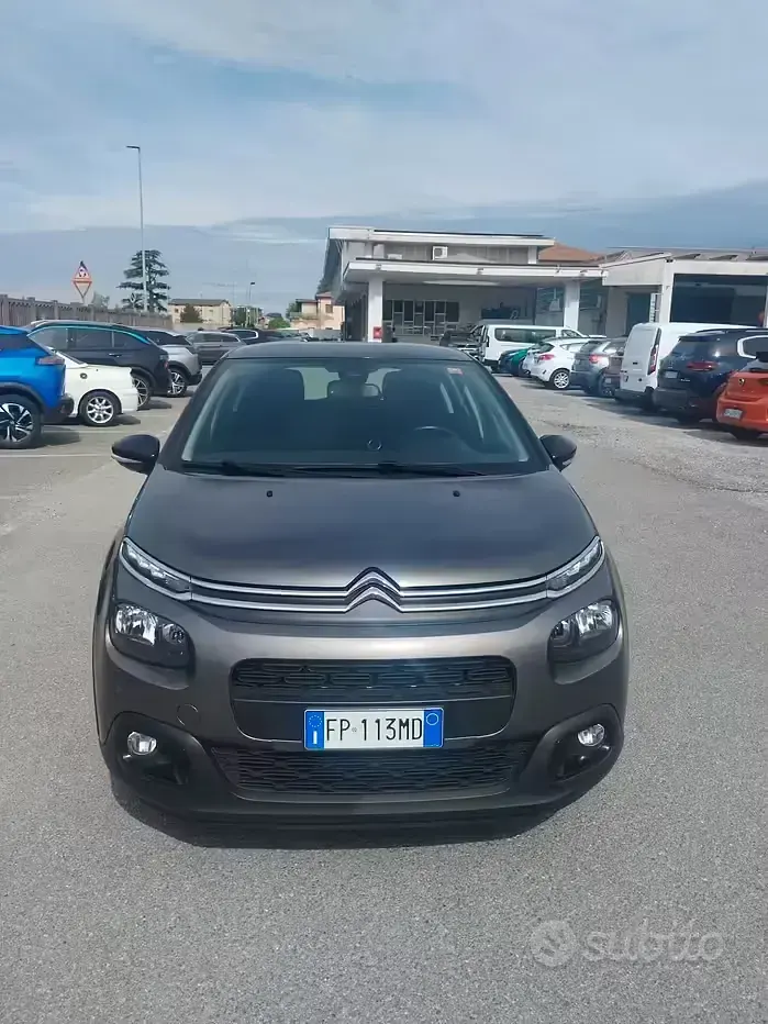 Usata Citroën C3 Feel 83 CV (61 kW) 2018 Grigio Utilitaria