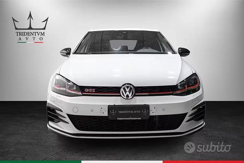 Usata VW Golf VII GTI 245 CV (180 kW) 2019 Bianco Berlina