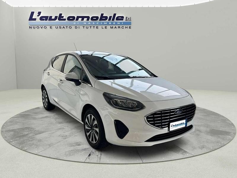 Usata Ford Fiesta Titanium 75 CV (55 kW) 2022 Bianco Berlina