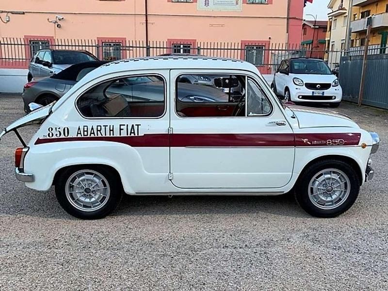 Usata Fiat 850 Abarth 52 CV (38 kW) 1962 Bianco Utilitaria