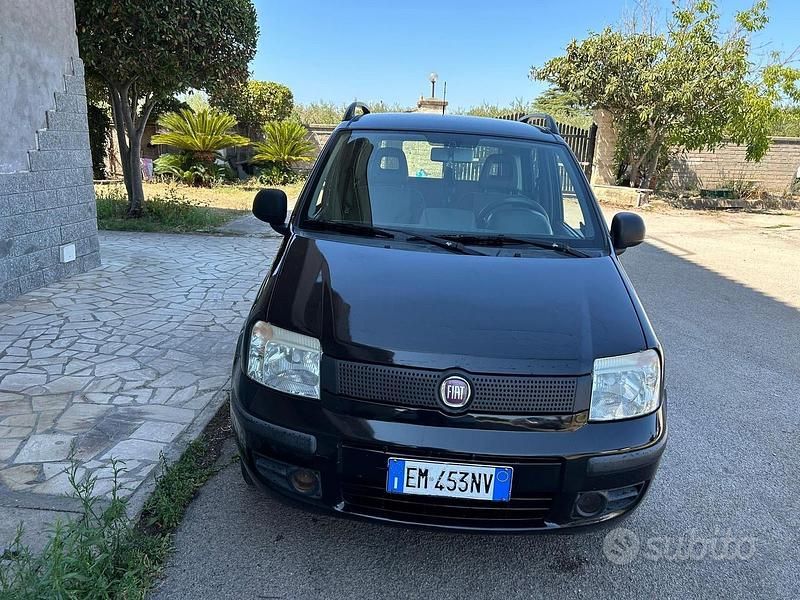 Usata Fiat Panda 2012 Nero Utilitaria
