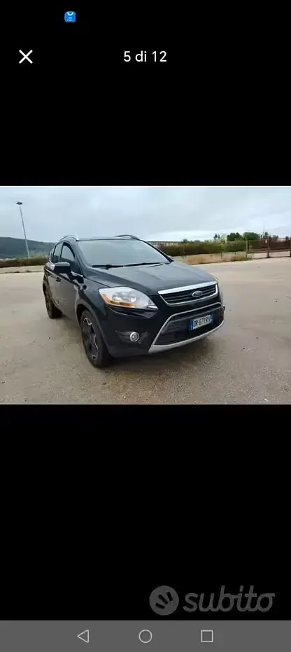 Usata Ford Kuga 136 CV (100 kW) 2008 Nero SUV