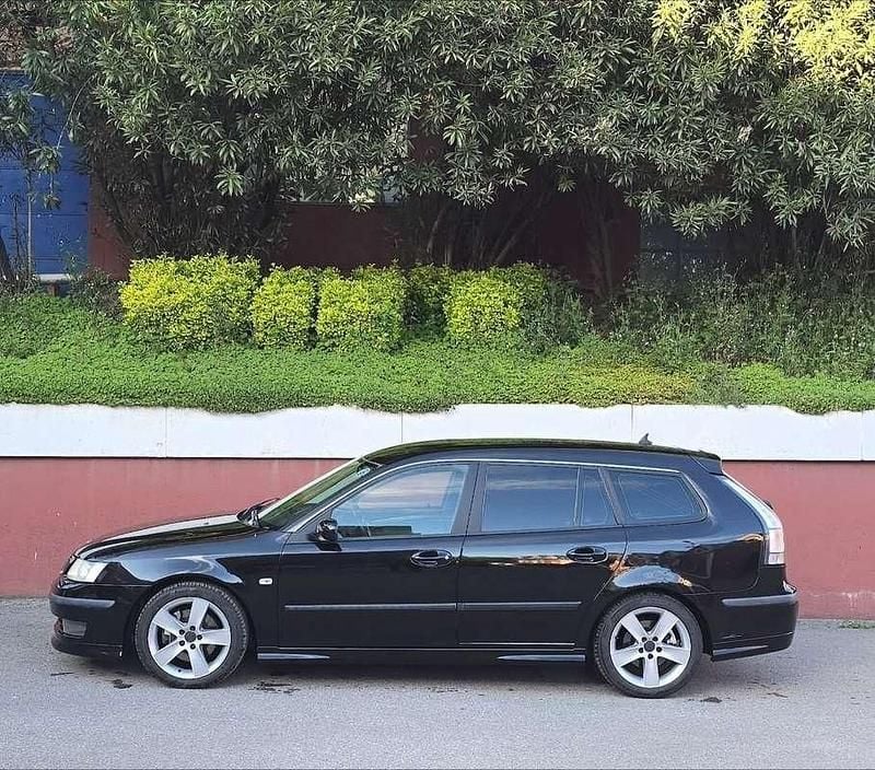 Usata Saab 9-3 Aero 250 CV (183 kW) 2005 Nero Station wagon