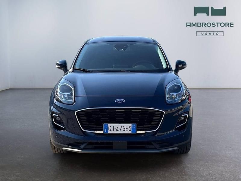 Usata Ford Puma Titanium 125 CV (91 kW) 2022 Blue blazer SUV
