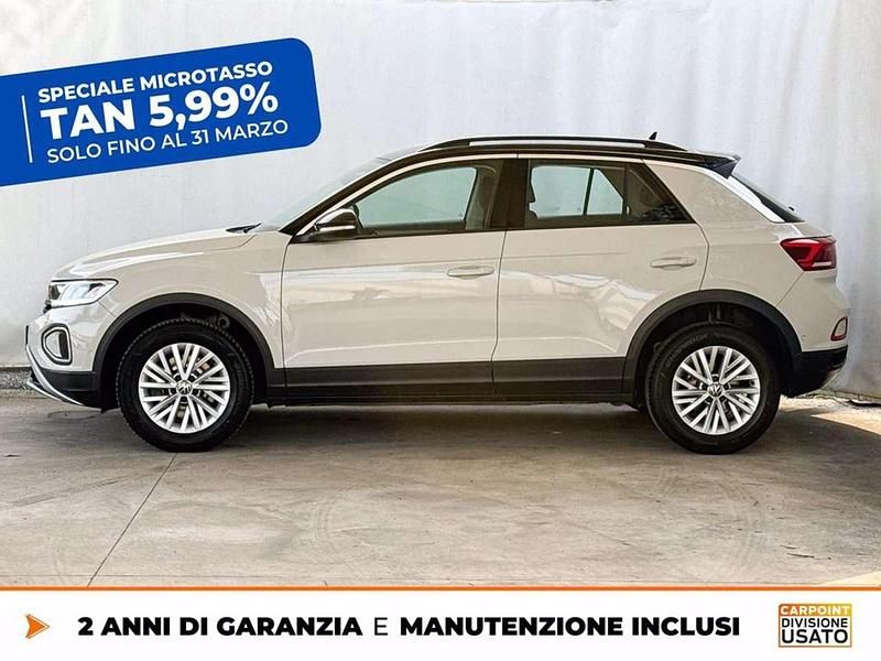 Usata VW T-Roc Life 150 CV (110 kW) 2023 Bianco SUV