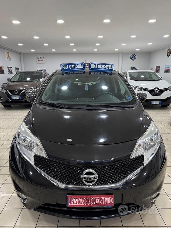 Usata Nissan Note Tekna 90 CV (66 kW) 2015 Nero Monovolume