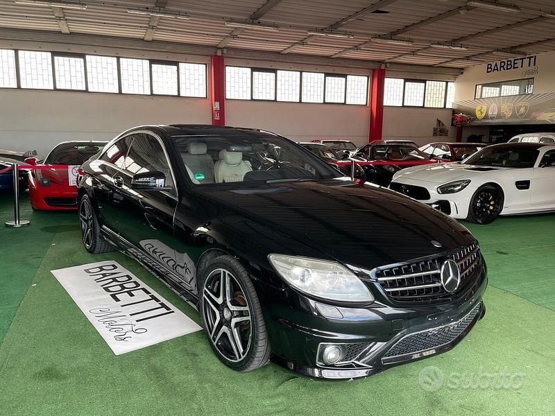 Usata Mercedes CL500 AMG 388 CV (285 kW) 2009 Nero Coupé