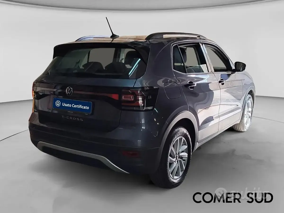 Usata VW T-Cross Style 95 CV (69 kW) 2022 Grigio SUV