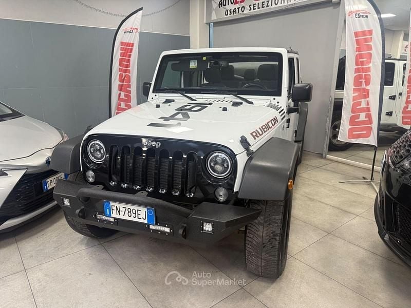 Usata Jeep Wrangler Rubicon 200 CV (147 kW) 2018 Bianco SUV