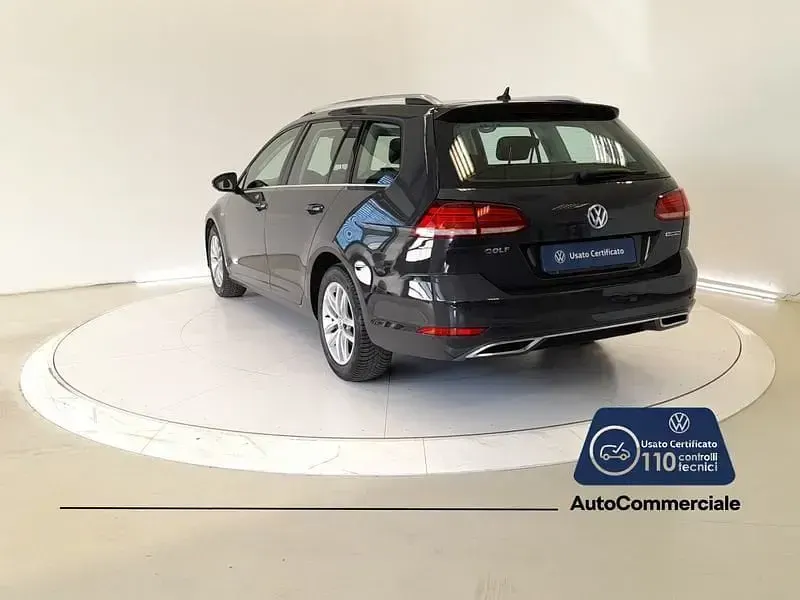 Usata VW Golf VII Executive 131 CV (96 kW) 2019 Grigio scuro Station wagon
