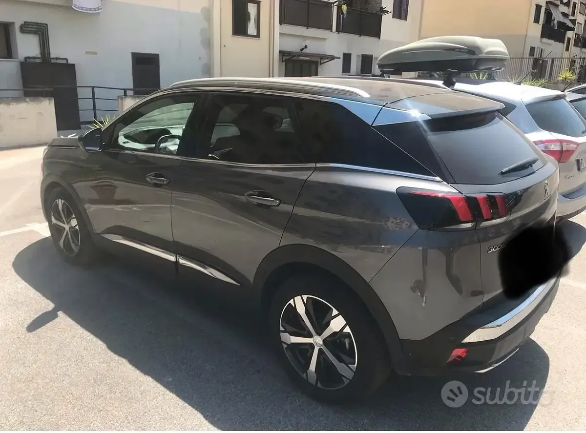 Usata Peugeot 3008 GT-line 131 CV (96 kW) 2018 Grigio SUV