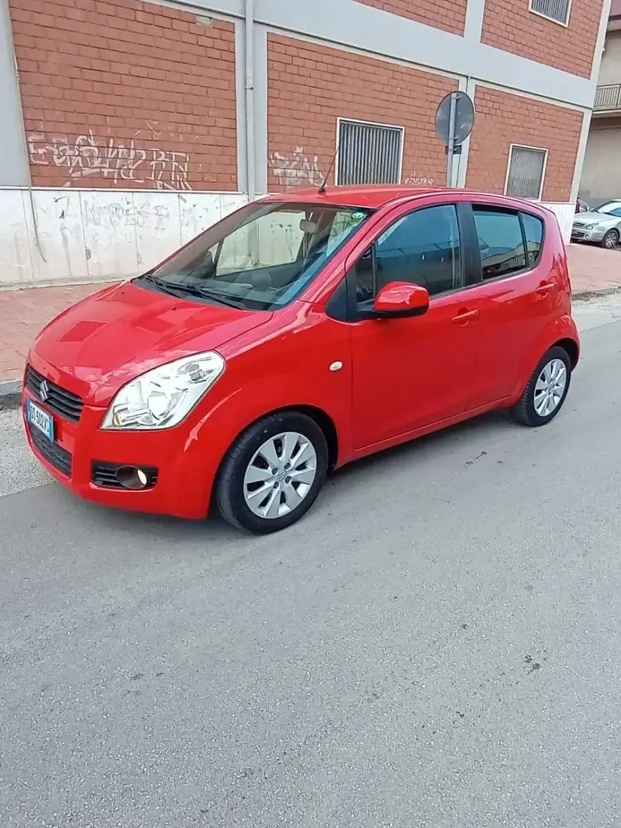 Usata Suzuki Splash 65 CV (47 kW) 2009 Rosso Utilitaria