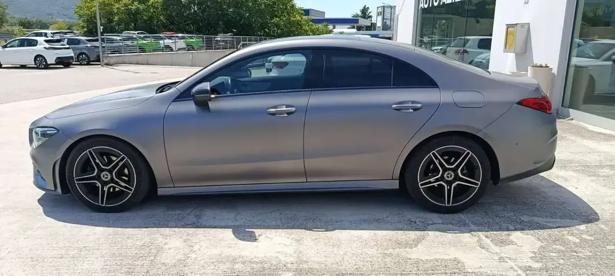 Usata Mercedes CLA180 Premium 116 CV (85 kW) 2021 Grigio Coupé