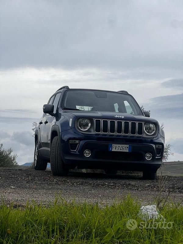Usata Jeep Renegade Limited 120 CV (88 kW) 2019 Blu SUV