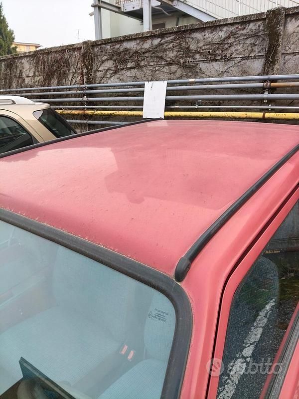 Usata Fiat Panda 2003 Rosso Utilitaria