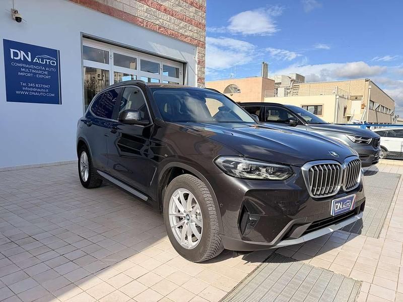 Usata BMW X3 Luxury Line 190 CV (139 kW) 2021 Nero SUV