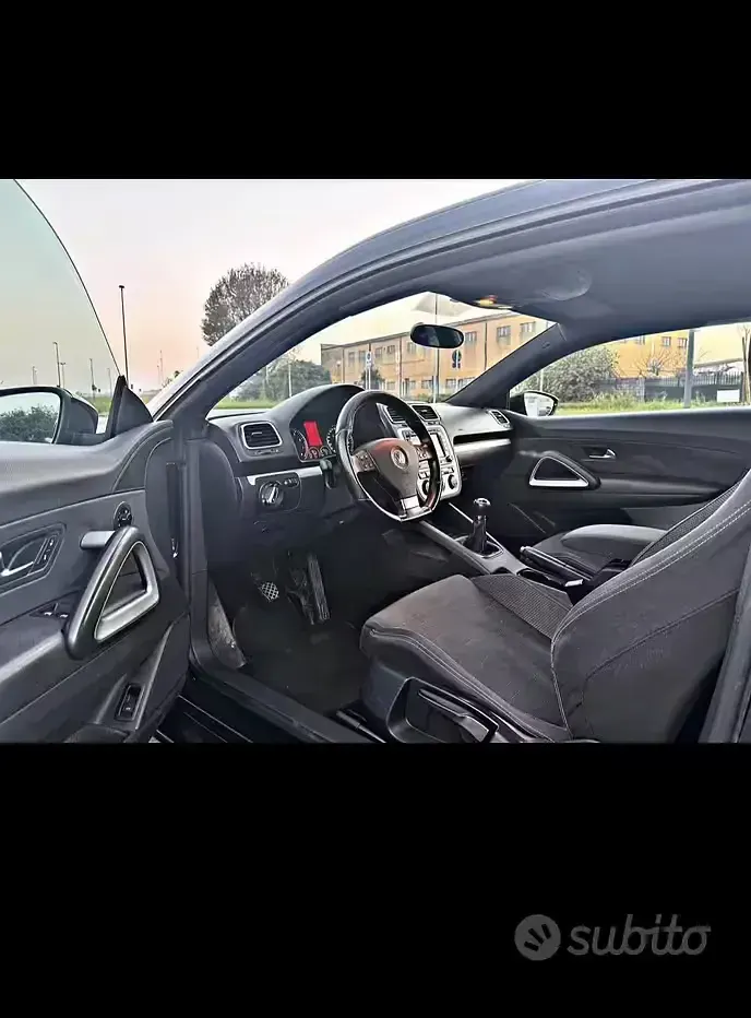 Usata VW Scirocco 200 CV (147 kW) 2008 Nero
