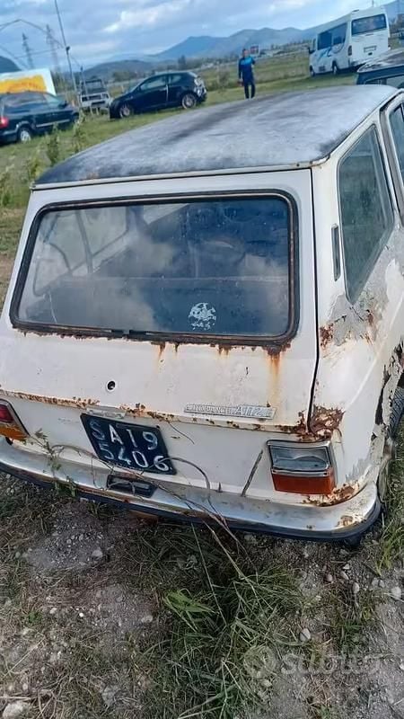 Usata Autobianchi A112 1970 Bianco Utilitaria