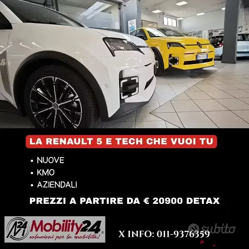 Nouvelle Renault 5 E-Tech Techno 2026 Berline