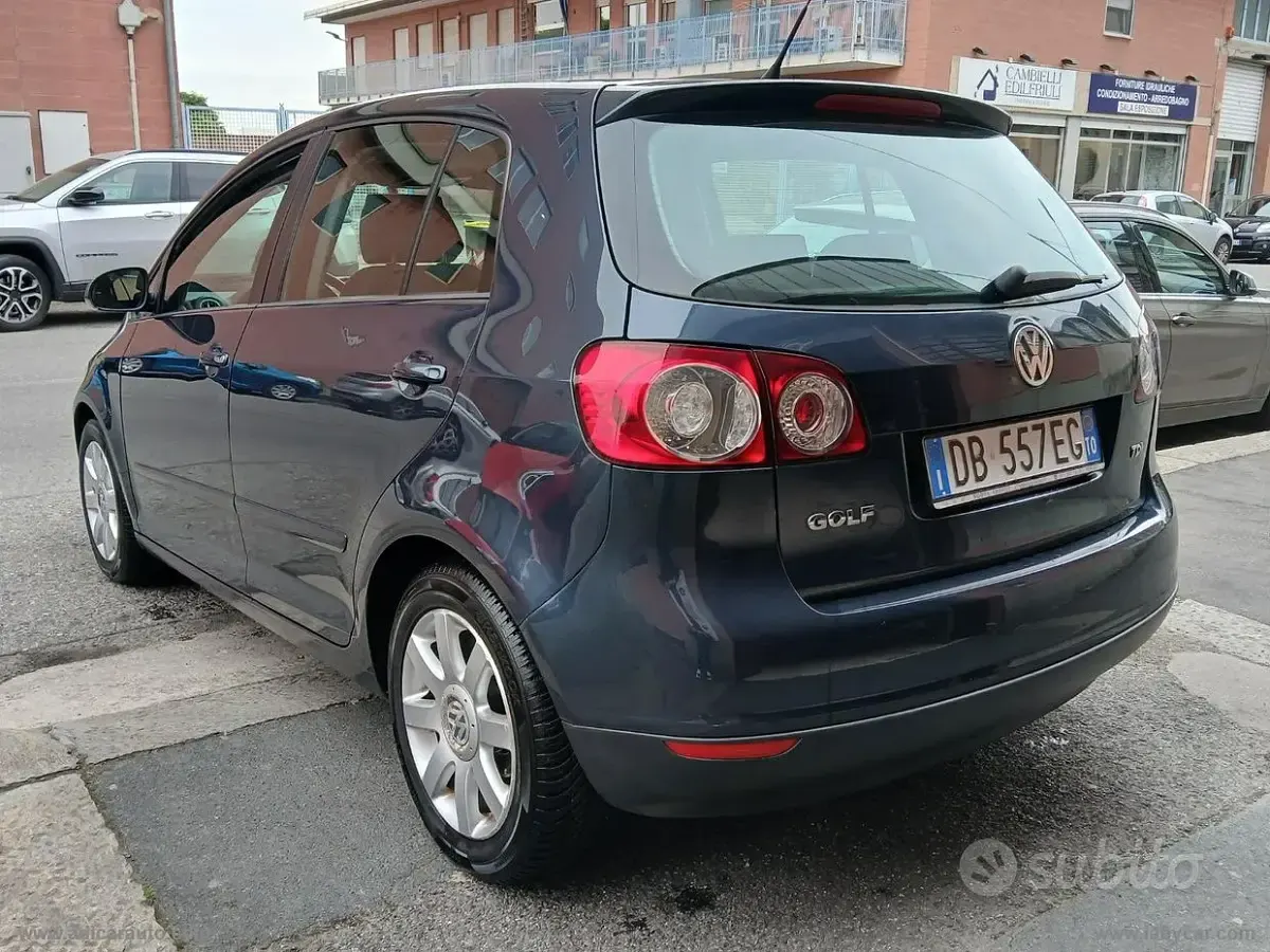 Usata VW Golf Plus Cross Comfortline 105 CV (77 kW) 2006 Blu Monovolume