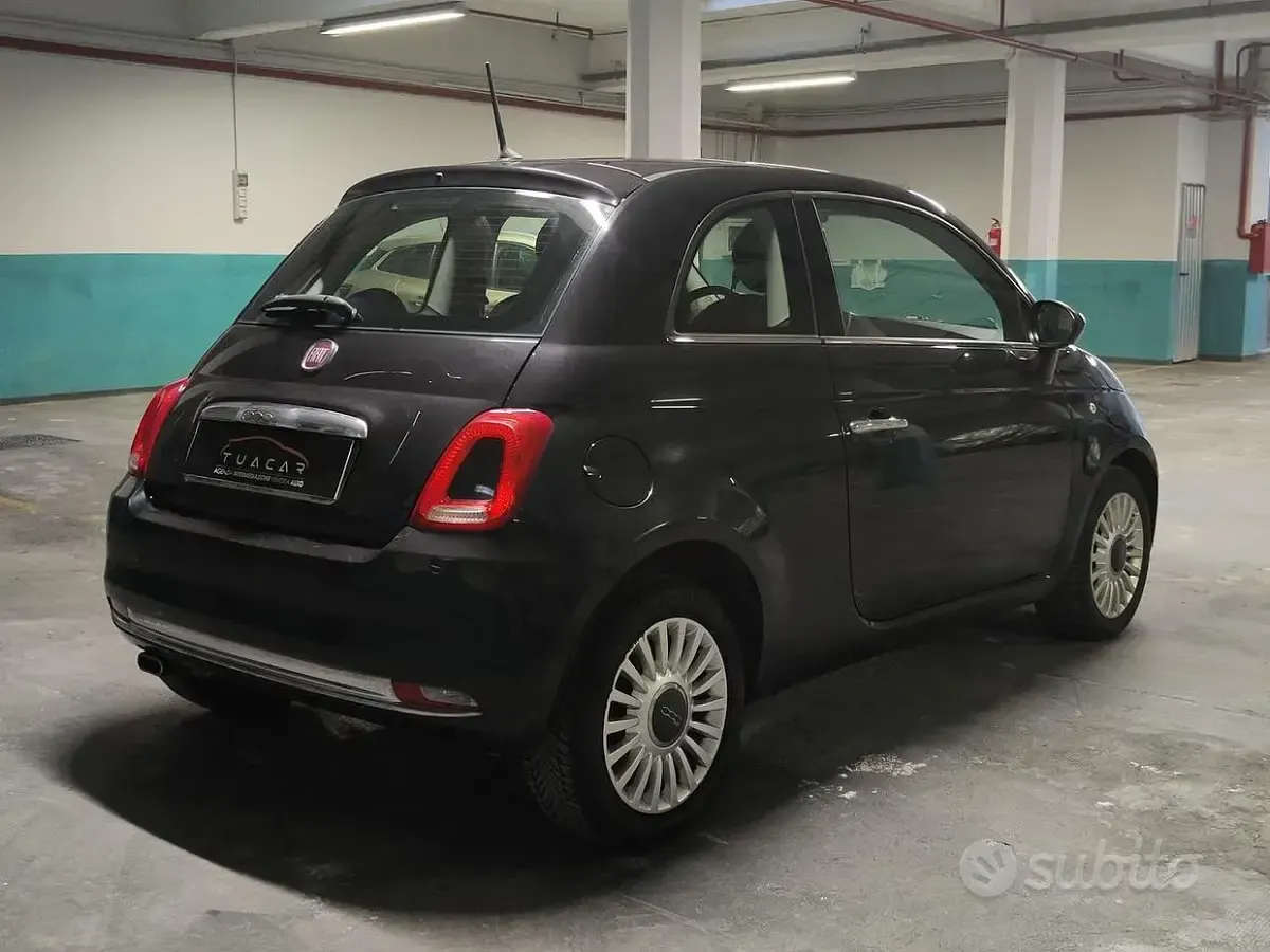 Occasion Fiat 500 Lounge 95 ch (69 kW) 2016 Noir Berline