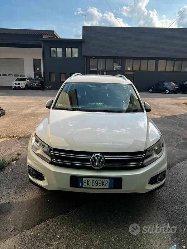 Usata VW Tiguan 190 CV (139 kW) 2012 Bianco SUV