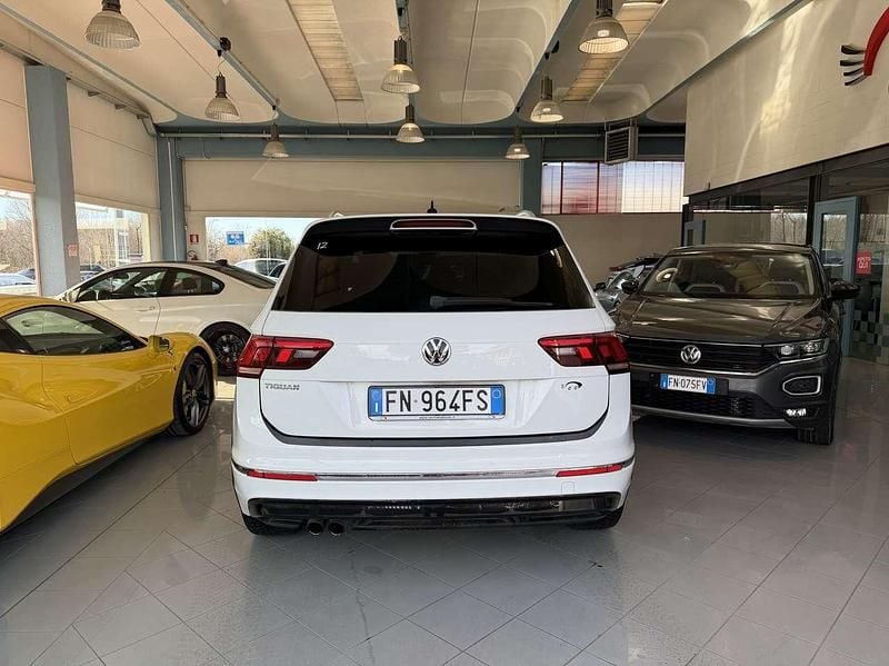 Usata VW Tiguan Sportline 125 CV (91 kW) 2018 Bianco SUV