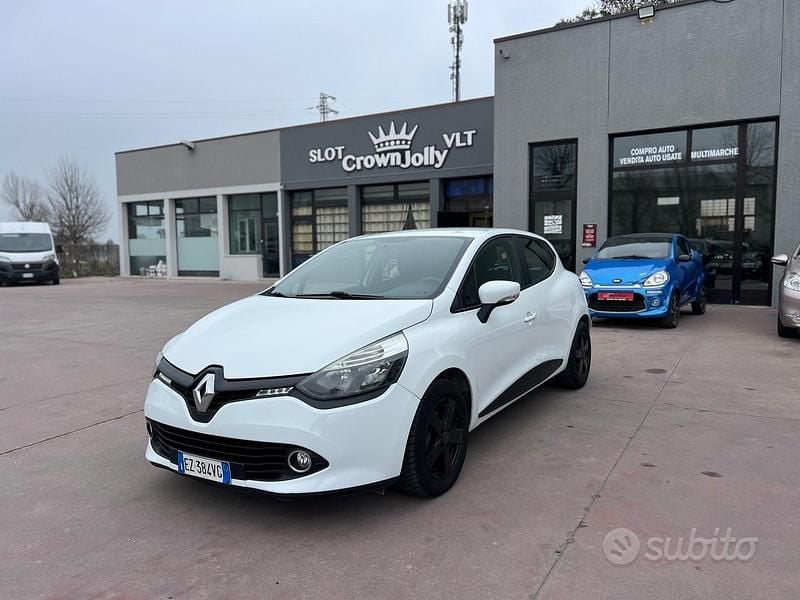 Usata Renault Clio IV 75 CV (55 kW) 2015 Bianco Berlina