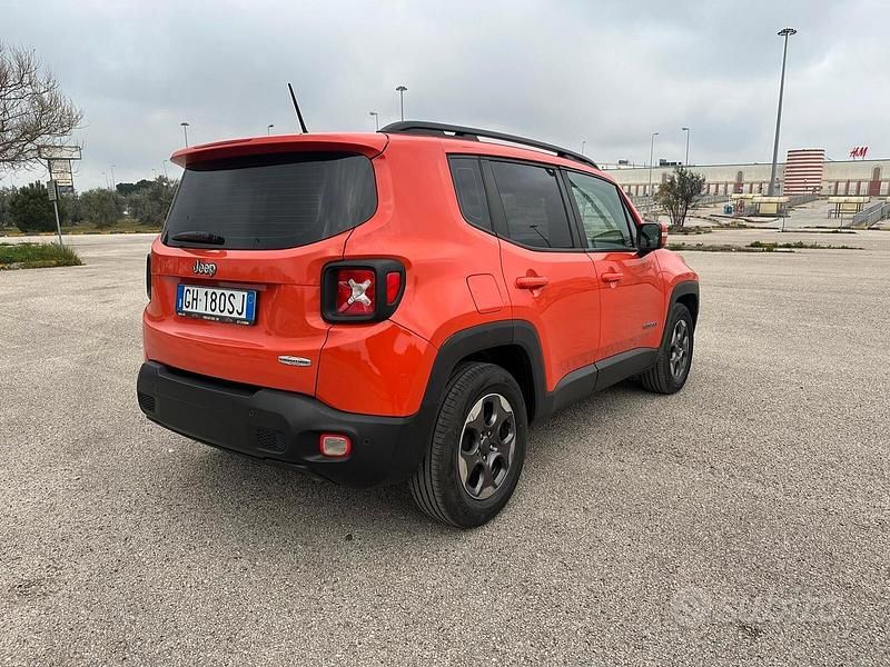 Usata Jeep Renegade Longitude 120 CV (88 kW) 2017 Arancione SUV