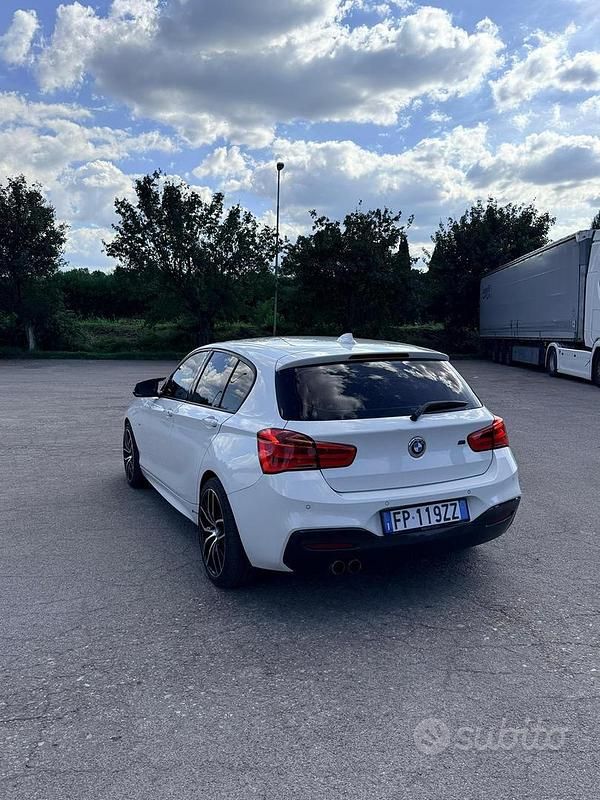 Usata BMW 125 M Sport 224 CV (164 kW) 2015 Bianco Utilitaria