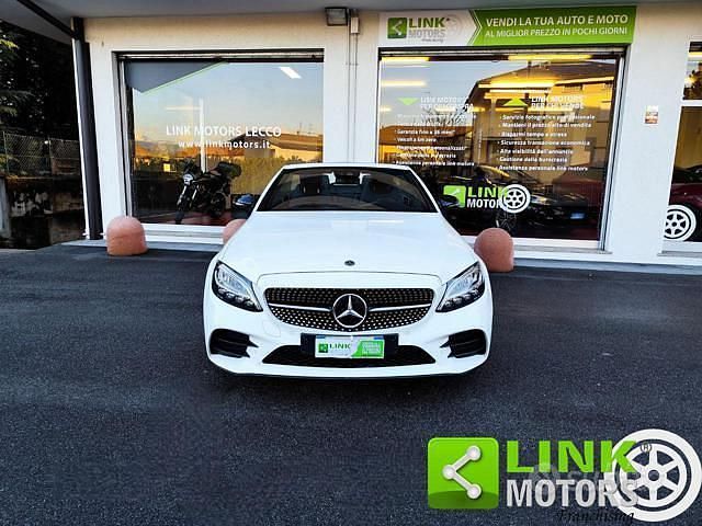 Usata Mercedes C300 Premium Plus 245 CV (180 kW) 2019 Bianco Cabrio