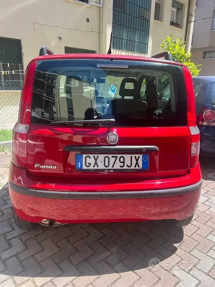 Usata Fiat Panda 60 CV (44 kW) 2008 Rosso Utilitaria