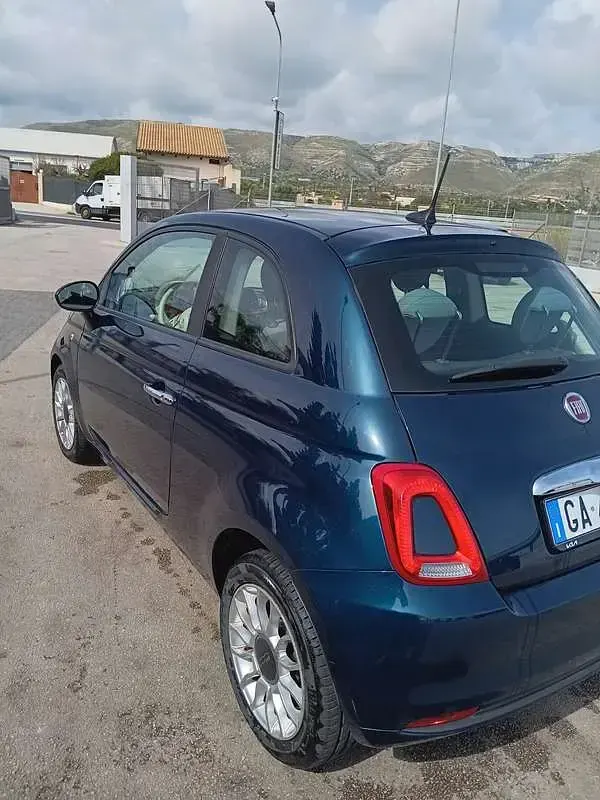 Usata Fiat 500C Pop 69 CV (50 kW) 2020 Blu/azzurro Cabrio