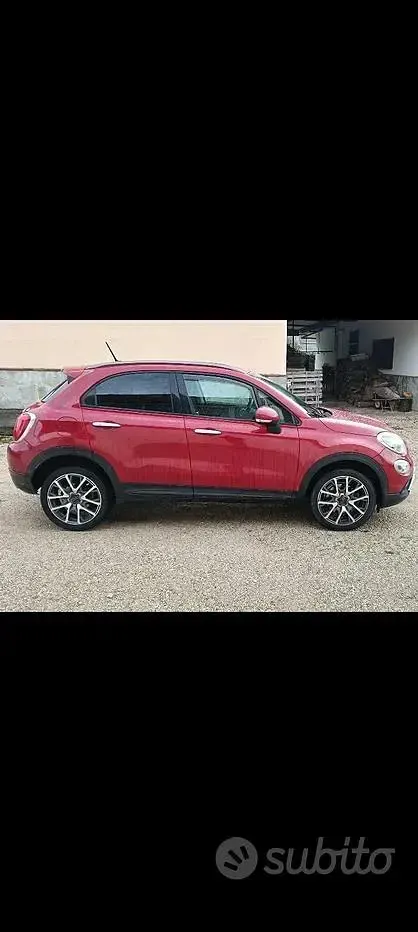 Usata Fiat 500X Cross Plus 140 CV (102 kW) 2015 Rosso SUV