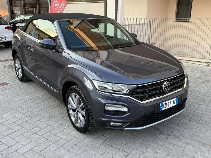 Usata VW T-Roc Cabriolet Style 150 CV (110 kW) 2021 Indium grey Cabrio