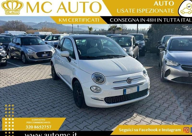 Usata Fiat 500 Dolcevita 69 CV (50 kW) 2022 Bianco Utilitaria